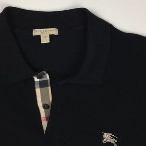 BURBERRY BRIT Check Placket Classic Fit Polo Shirt